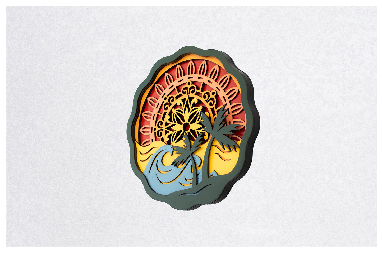 Beach Sunset Mandala