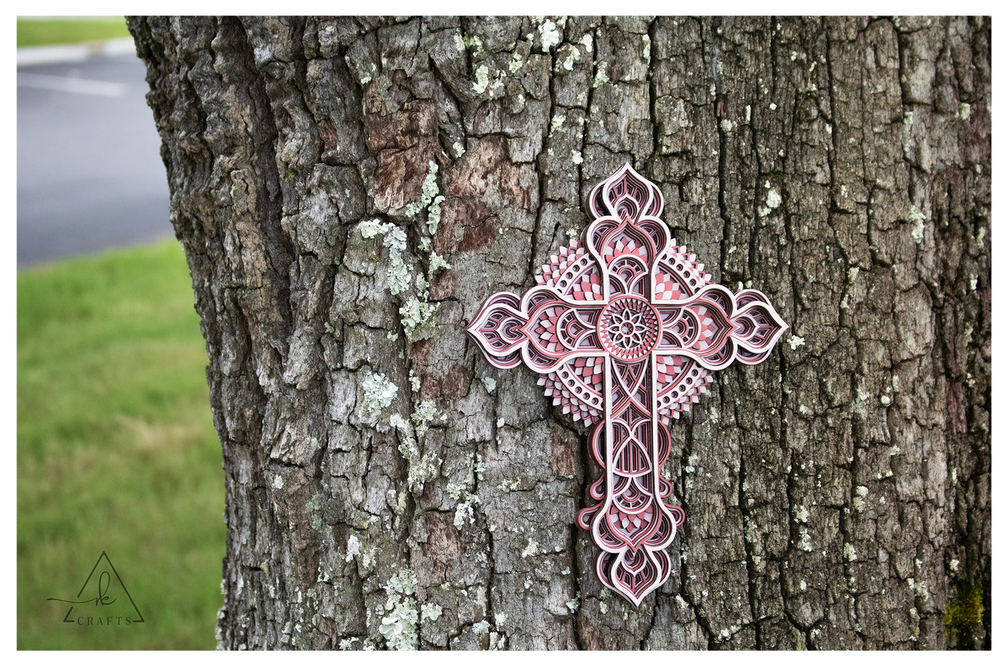 Multilayer Wooden Cross