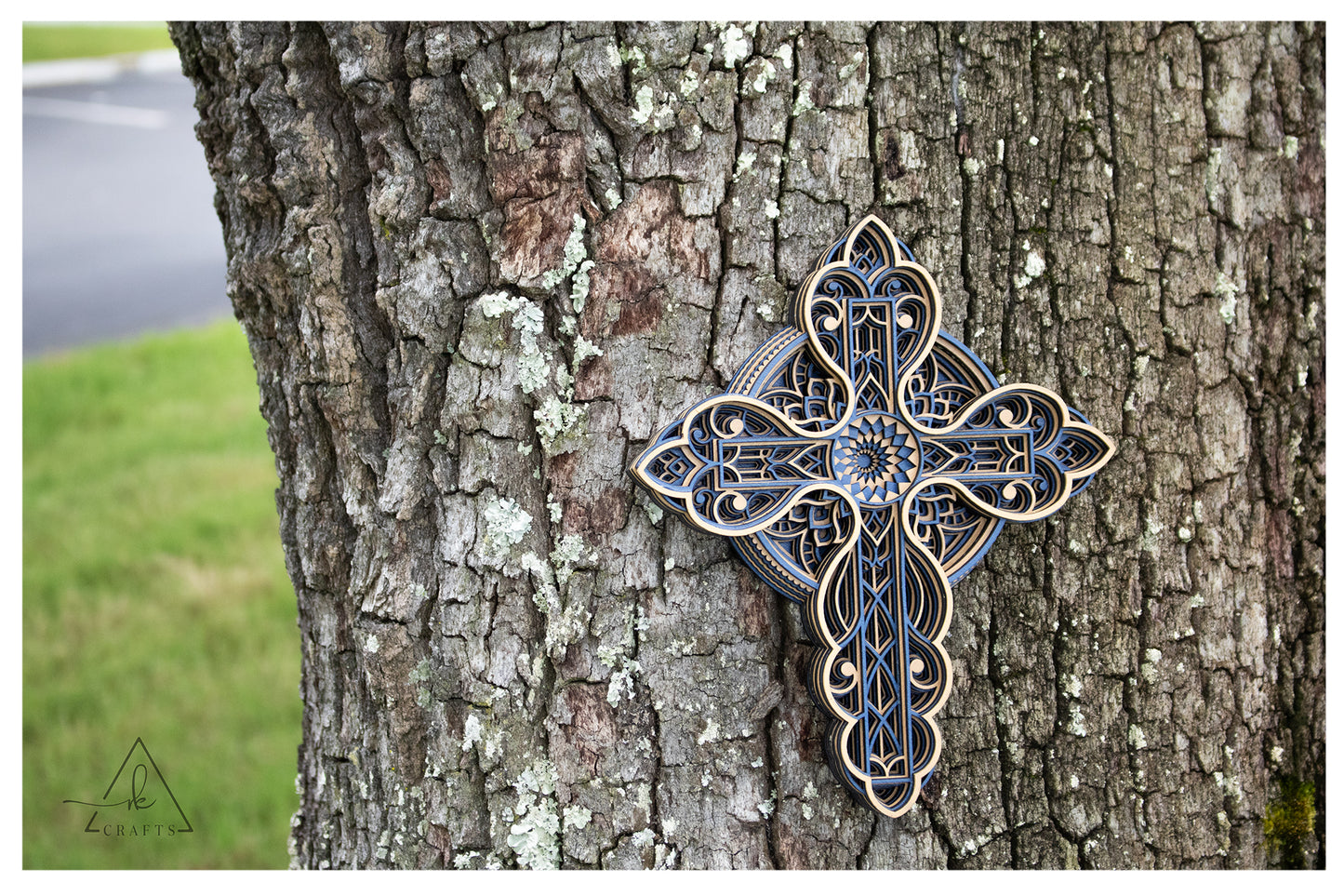 Multilayer Wooden Cross