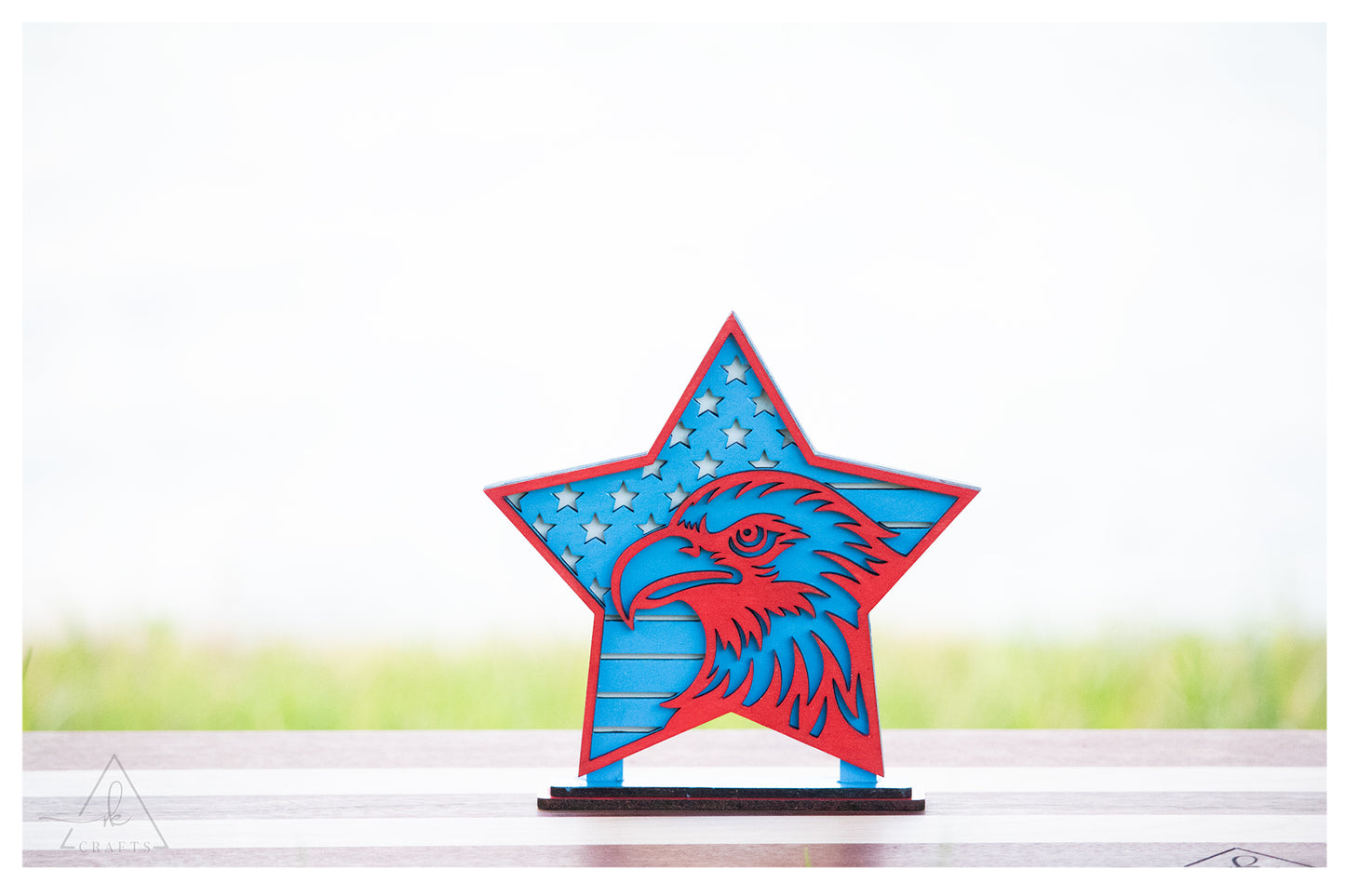 4th of July Star Stand
