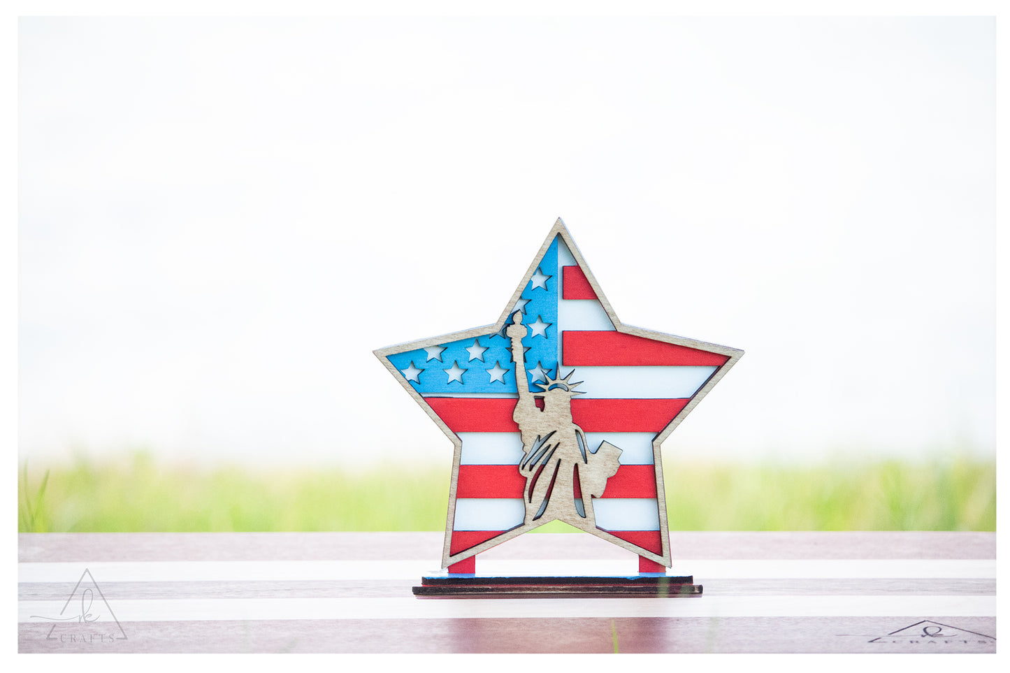 4th of July Star Stand