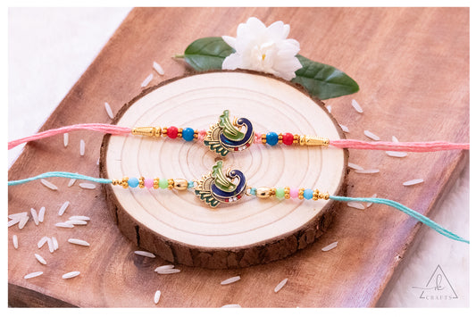 Royal Peacock Rakhi