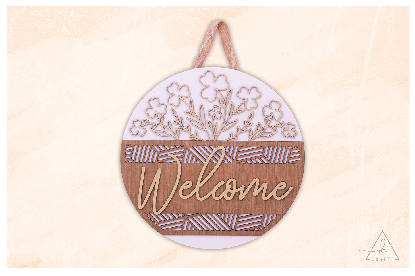 Wildflower Welcome Sign