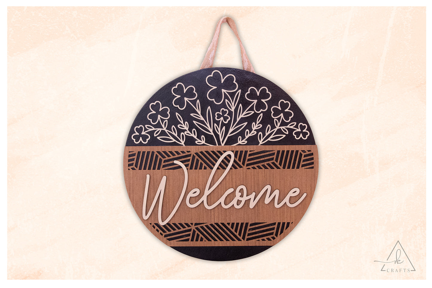 Wildflower Welcome Sign