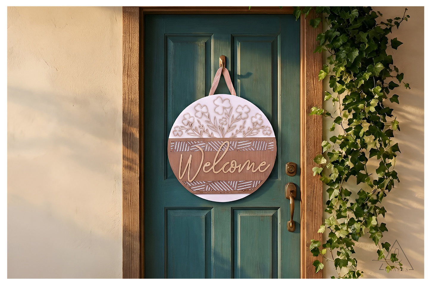 Wildflower Welcome Sign