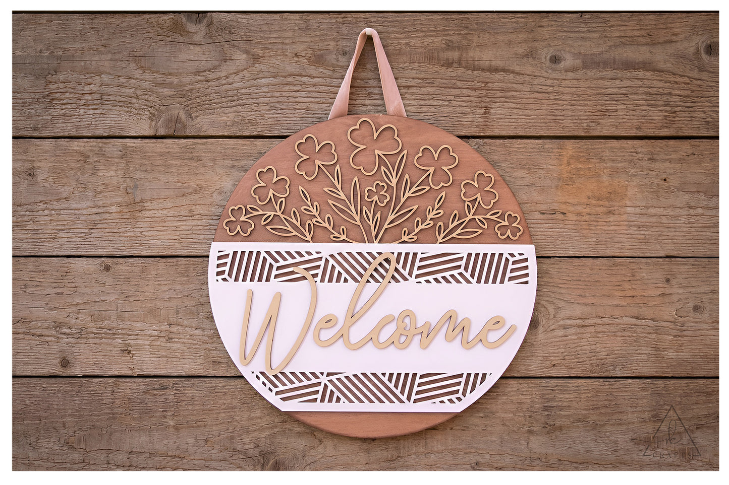 Wildflower Welcome Sign