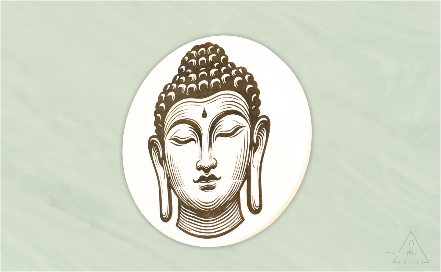 Buddha Engraved Wall Art