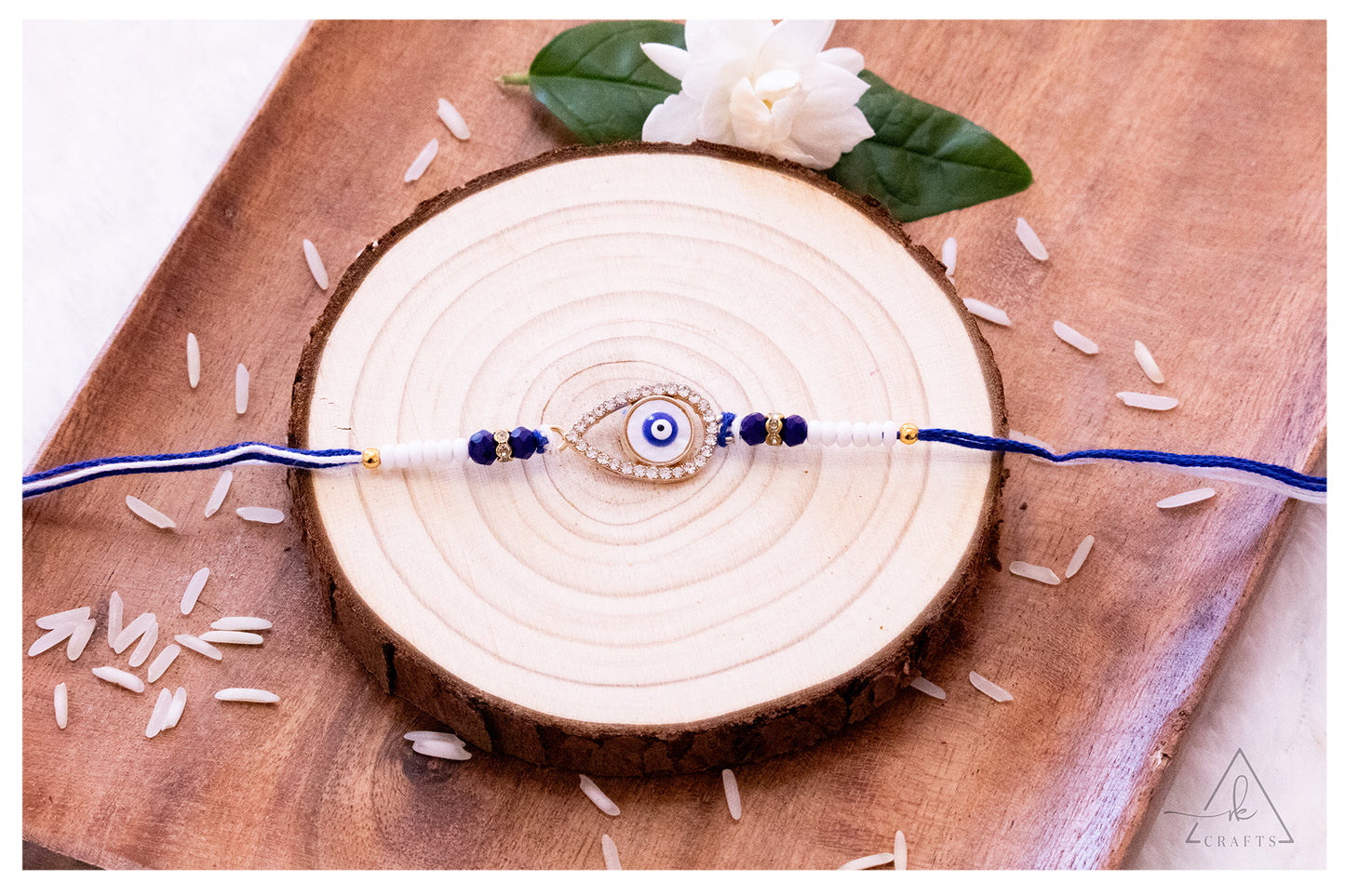 Evil Eye Halo Rakhi