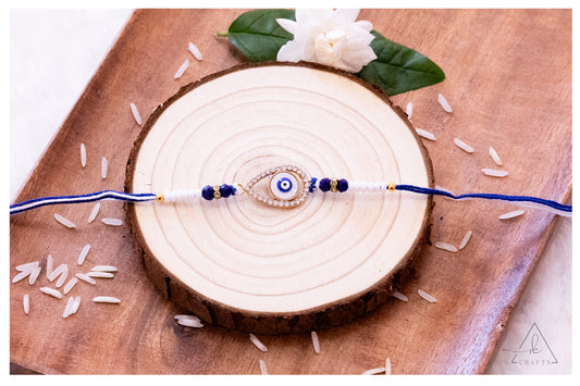Evil Eye Halo Rakhi