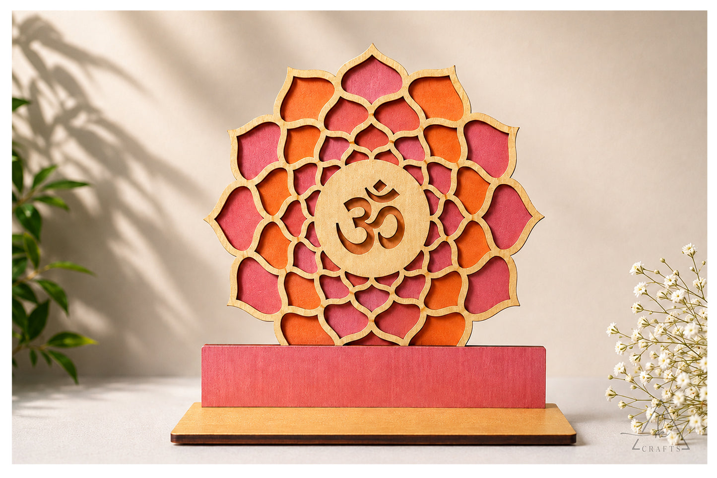 Flower Mandala Singhasan Makhar