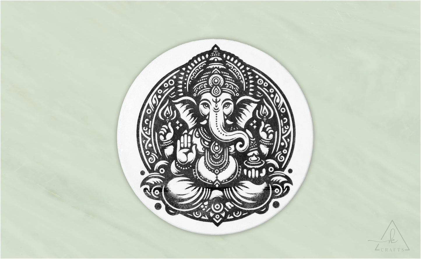 Ganesha Engraved Wall Art