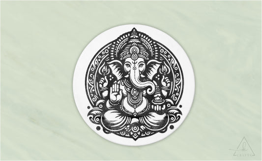 Ganesha Engraved Wall Art