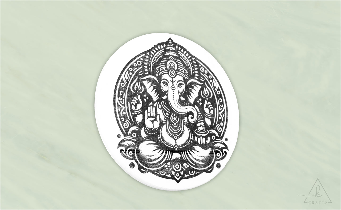 Ganesha Engraved Wall Art