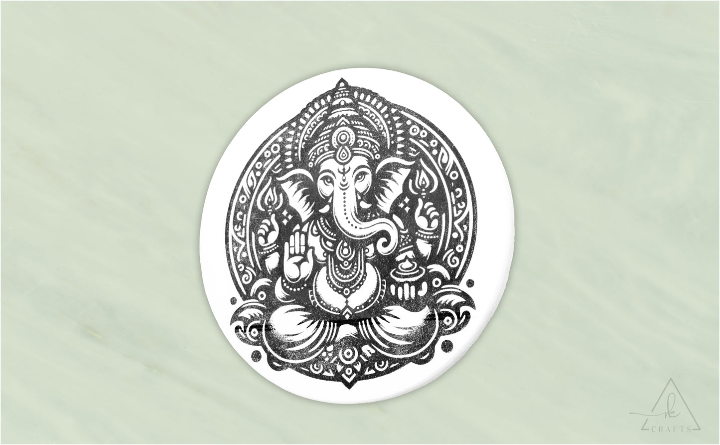 Ganesha Engraved Wall Art