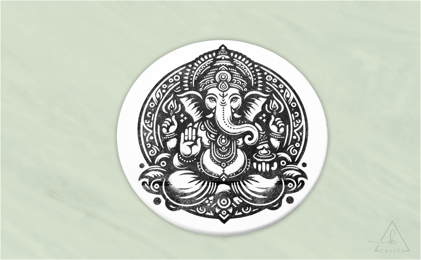Ganesha Engraved Wall Art