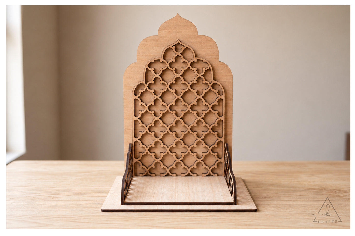 Wooden Arch Singhasan Makhar