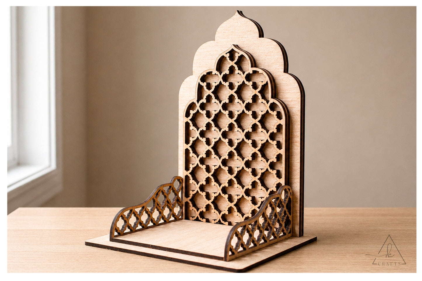 Wooden Arch Singhasan Makhar