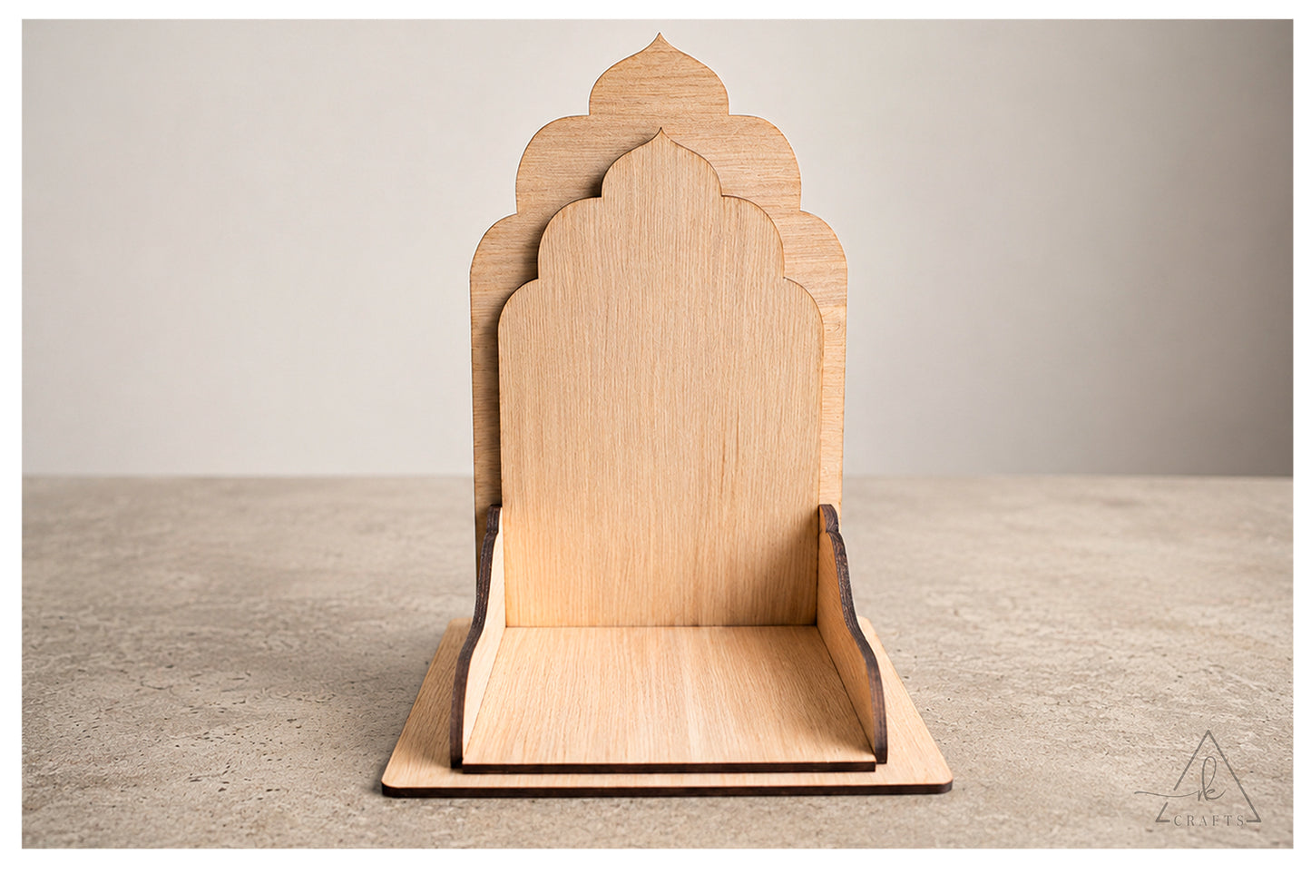 Wooden Arch Singhasan Makhar