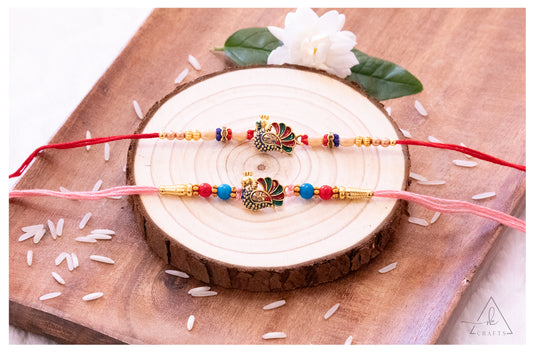 Heritage Peacock Rakhi
