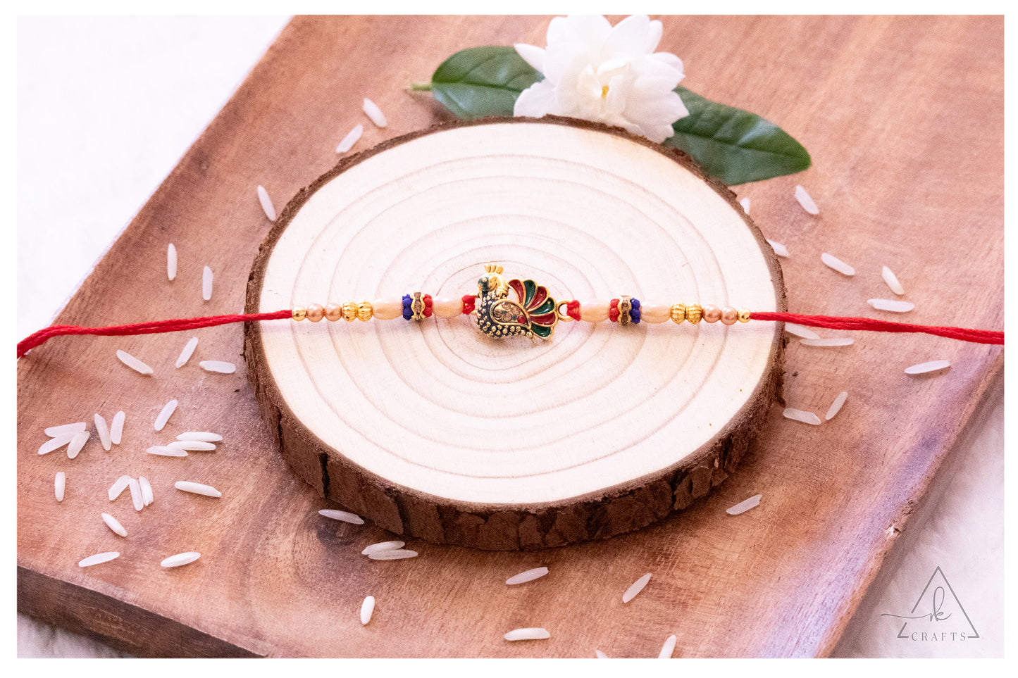 Heritage Peacock Rakhi