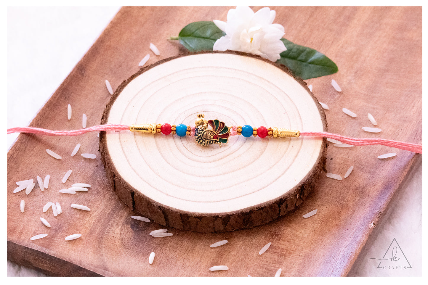 Heritage Peacock Rakhi