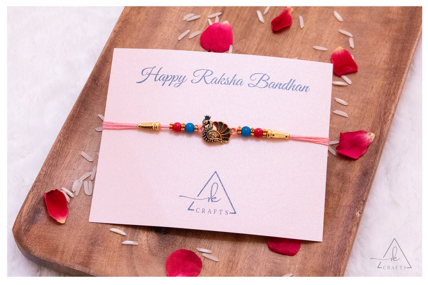 Heritage Peacock Rakhi