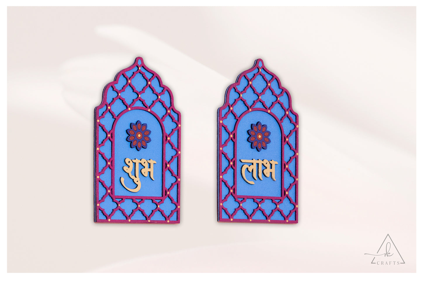 Shubh Labh Jharokha Style Sign