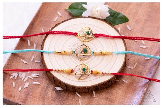 Divine Morpankh Bansuri Rakhi