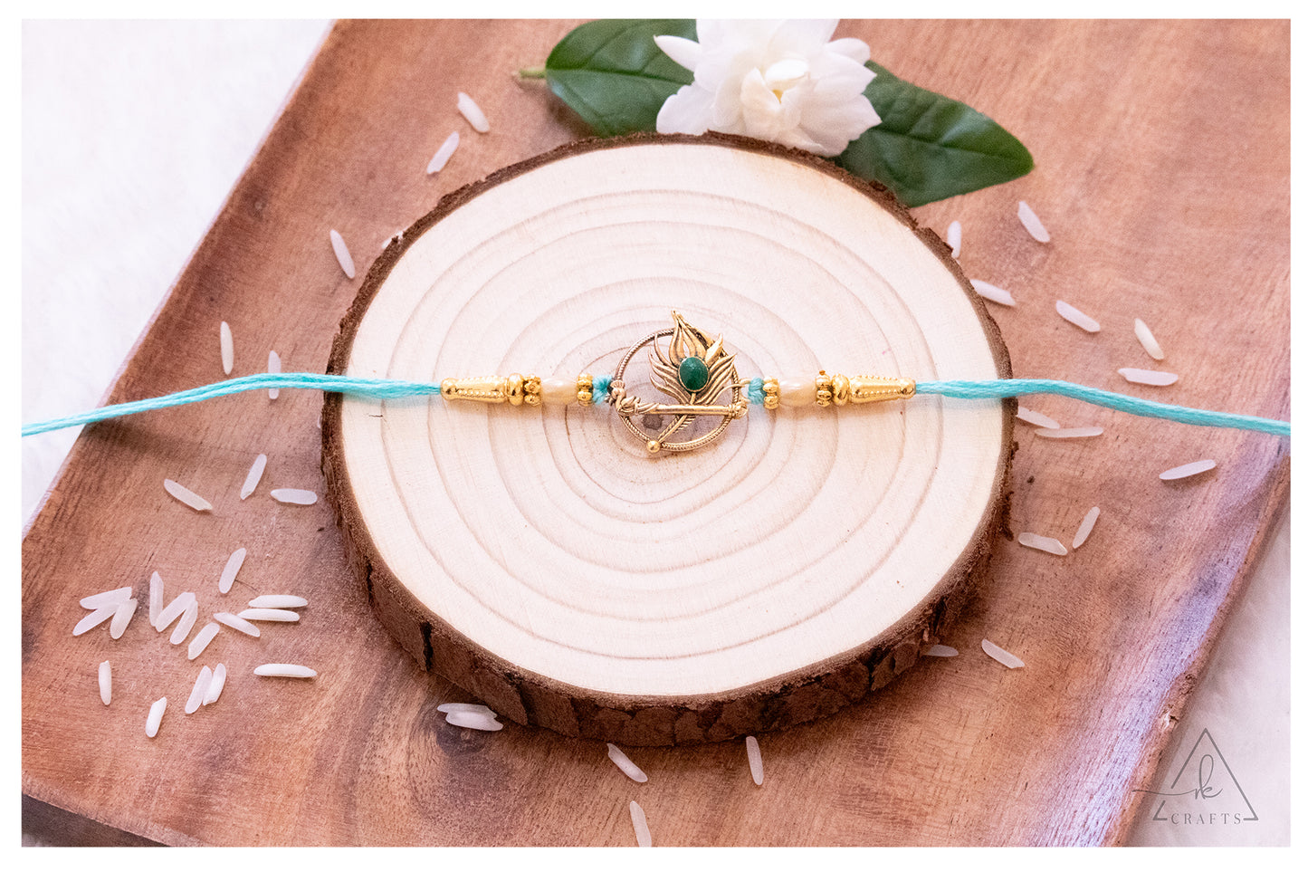 Divine Morpankh Bansuri Rakhi