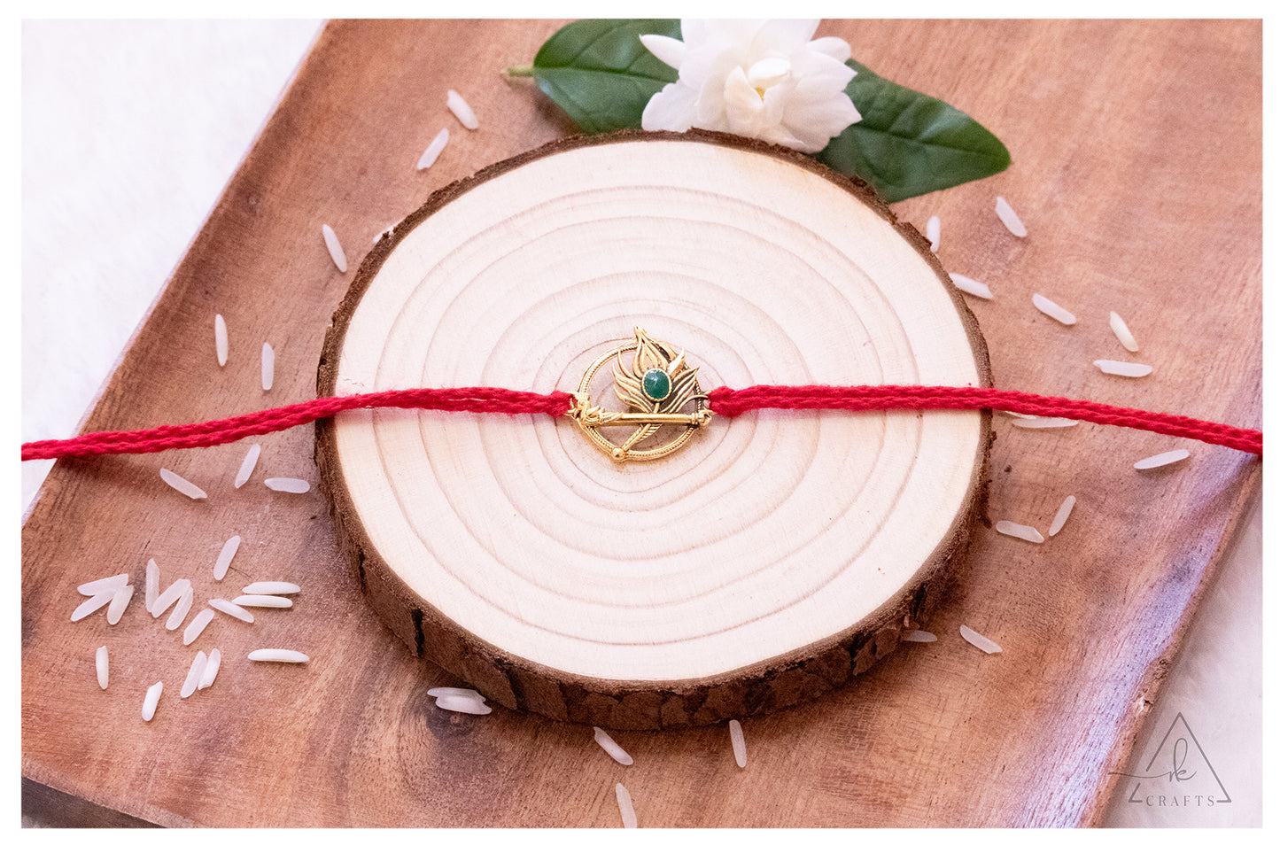 Divine Morpankh Bansuri Rakhi