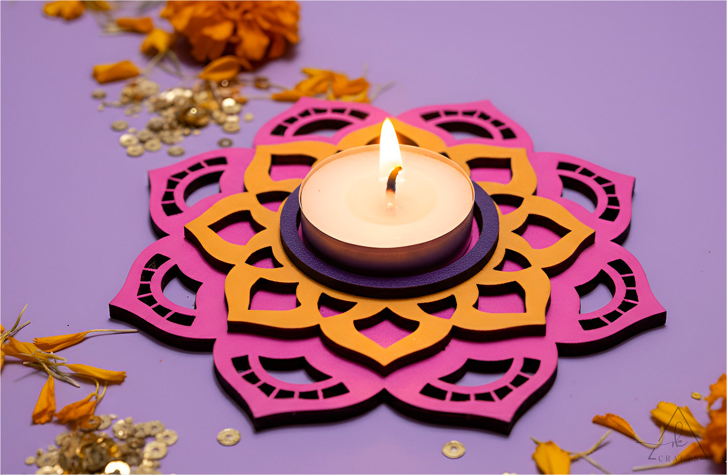 Palace Jewel Diwali Tea Light Holder