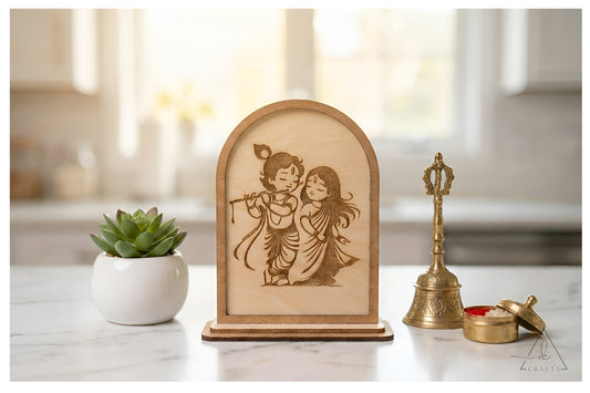Radha Krishna Arch Stand