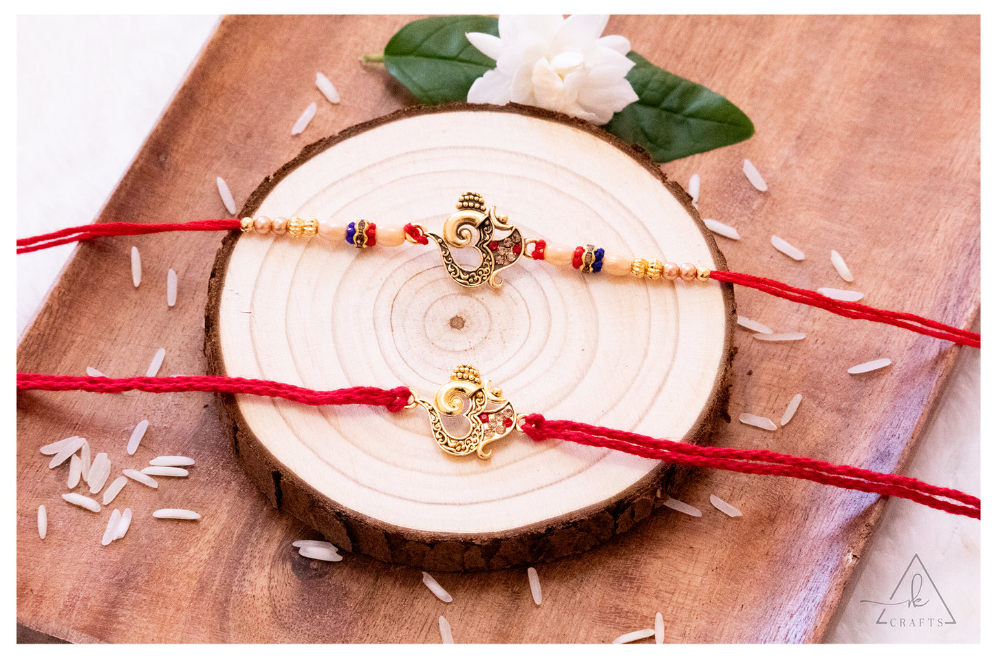 Sacred Om Shankh Rakhi