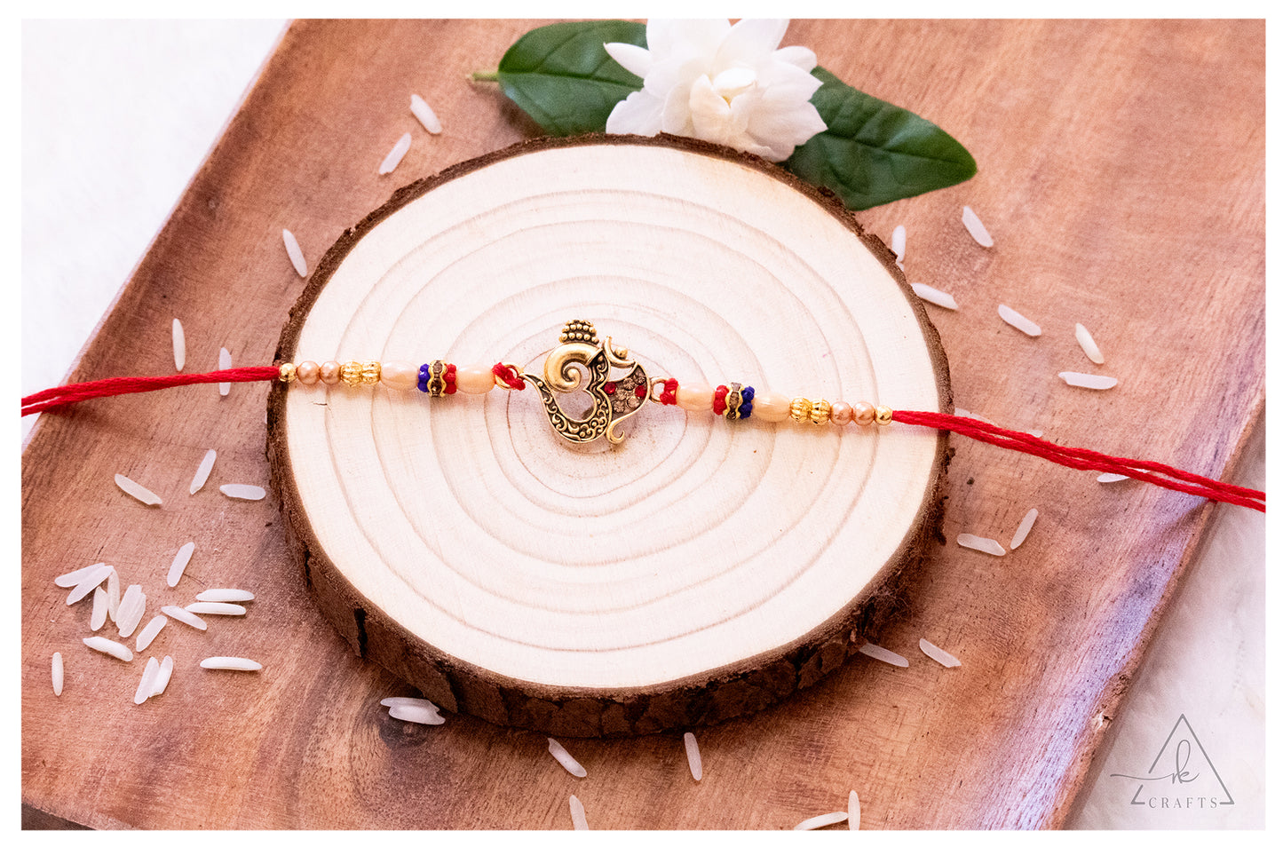 Sacred Om Shankh Rakhi