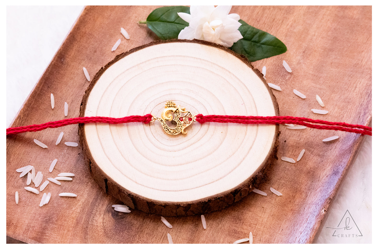 Sacred Om Shankh Rakhi