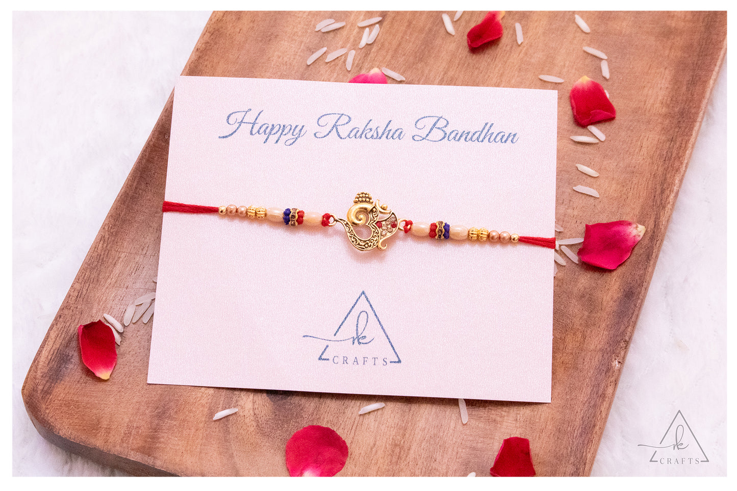 Sacred Om Shankh Rakhi