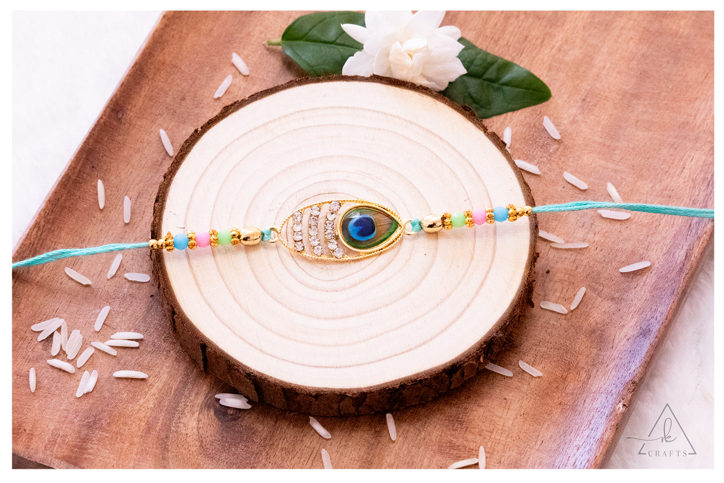 Crystal Morpankh Rakhi