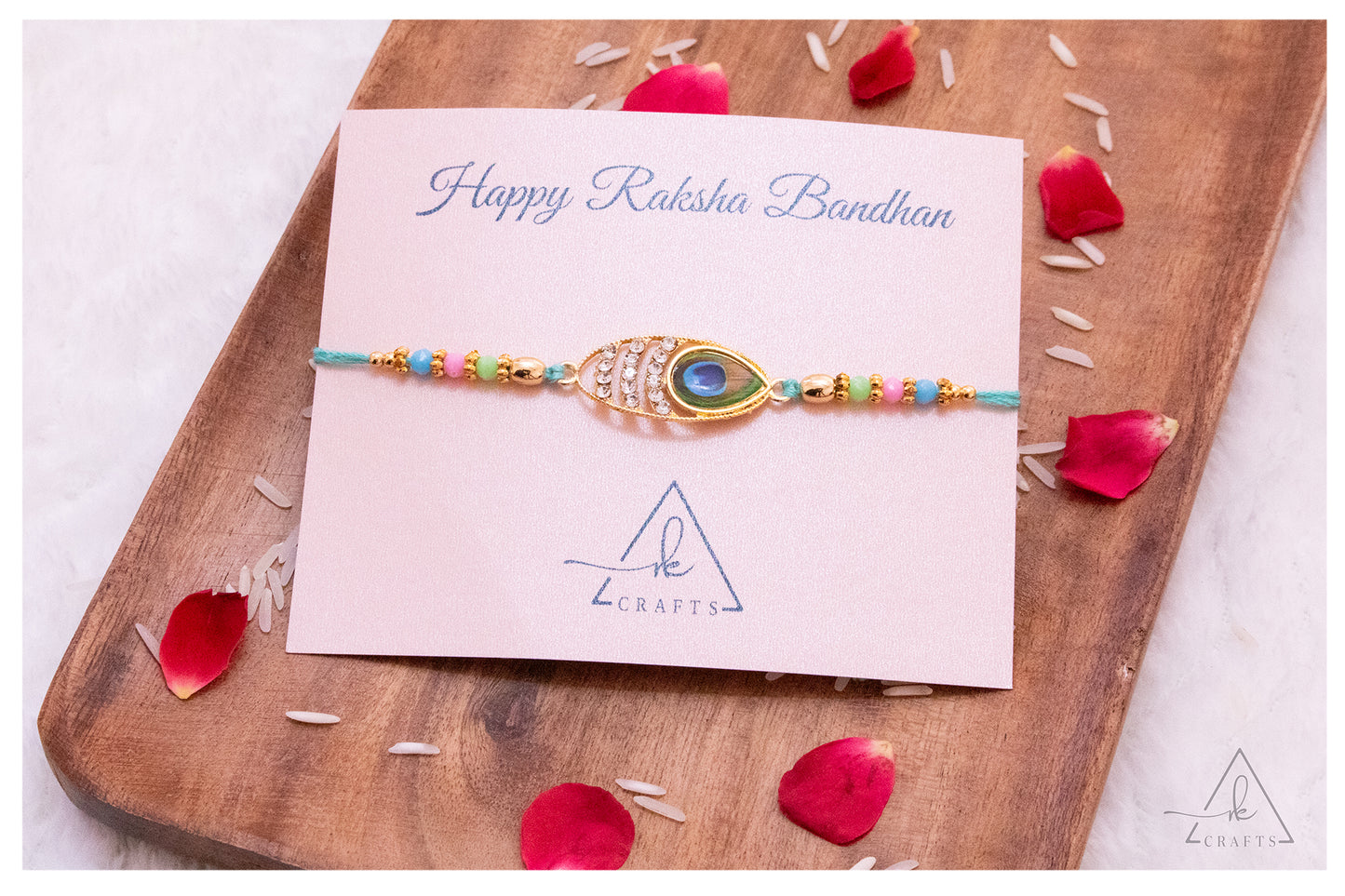 Crystal Morpankh Rakhi