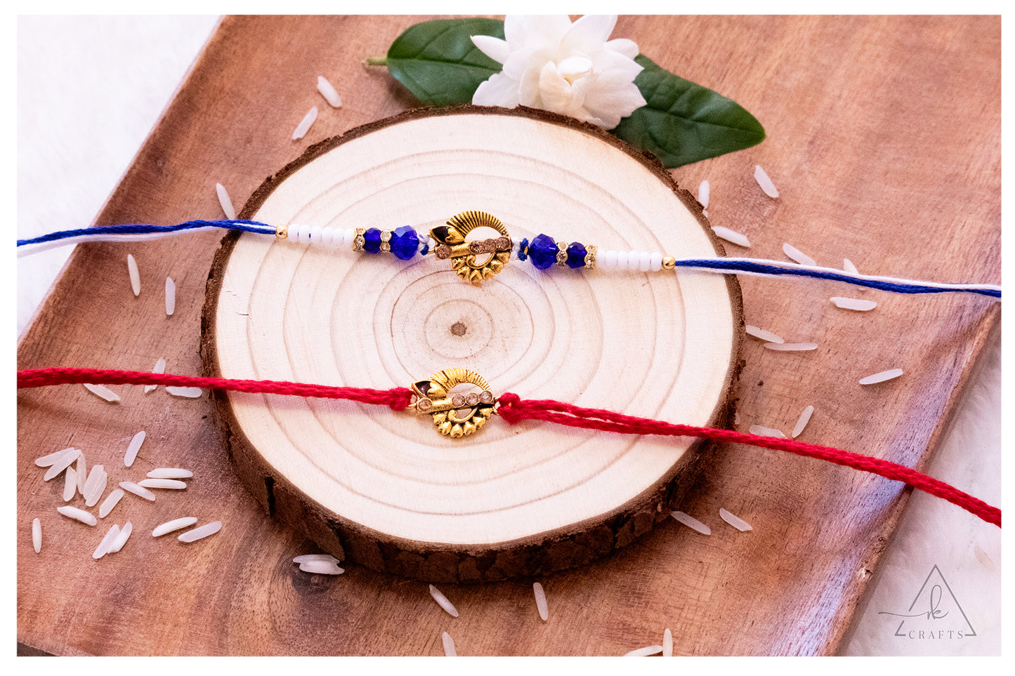 Krishna Bansuri Chakra Rakhi