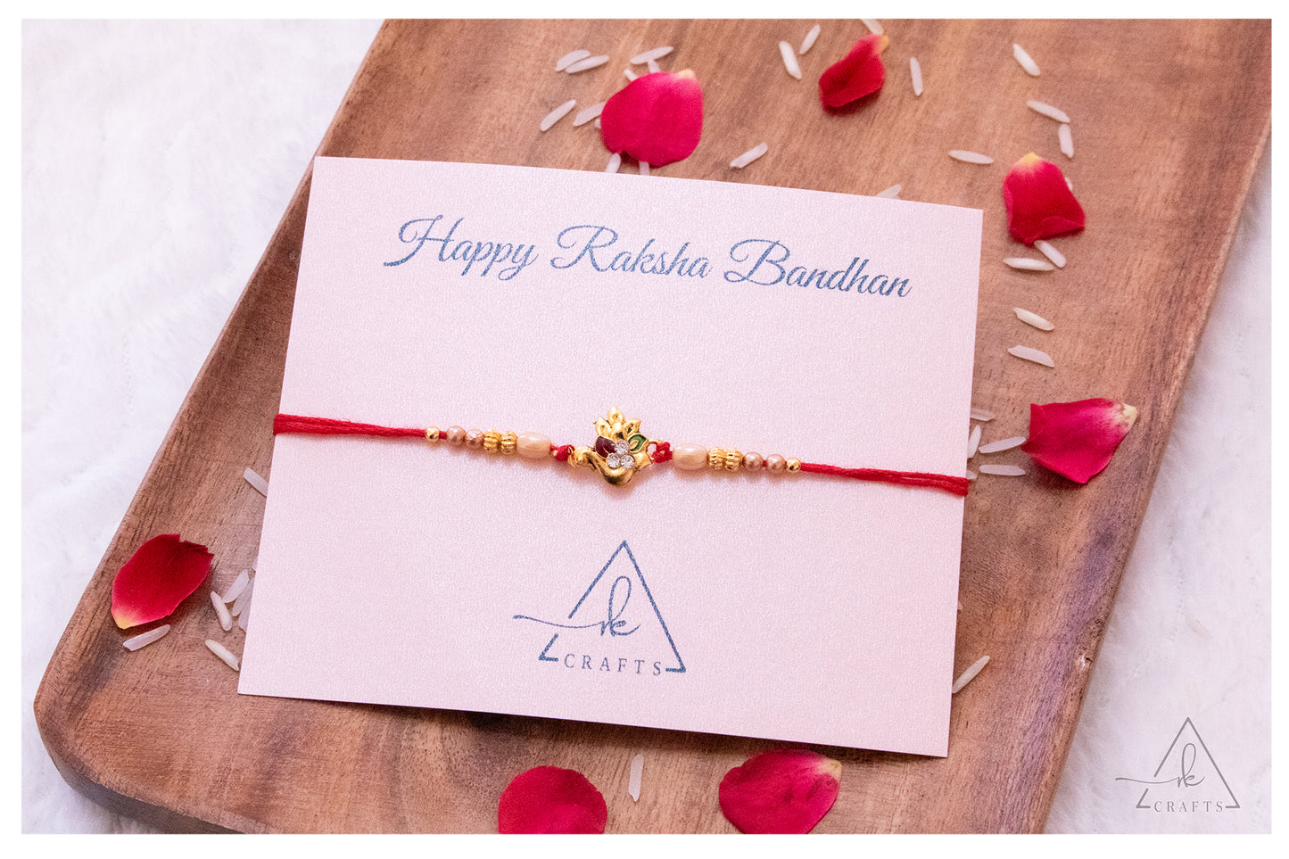 Heritage Floral Bird Rakhi