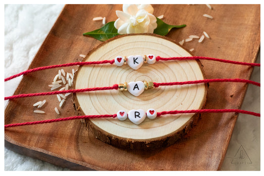 Personalized Initial Rakhi