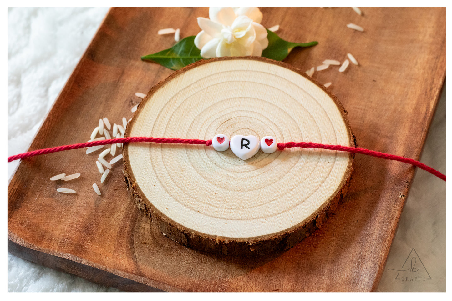 Personalized Initial Rakhi