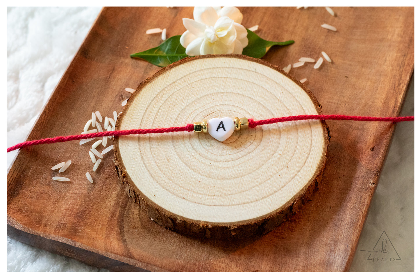 Personalized Initial Rakhi