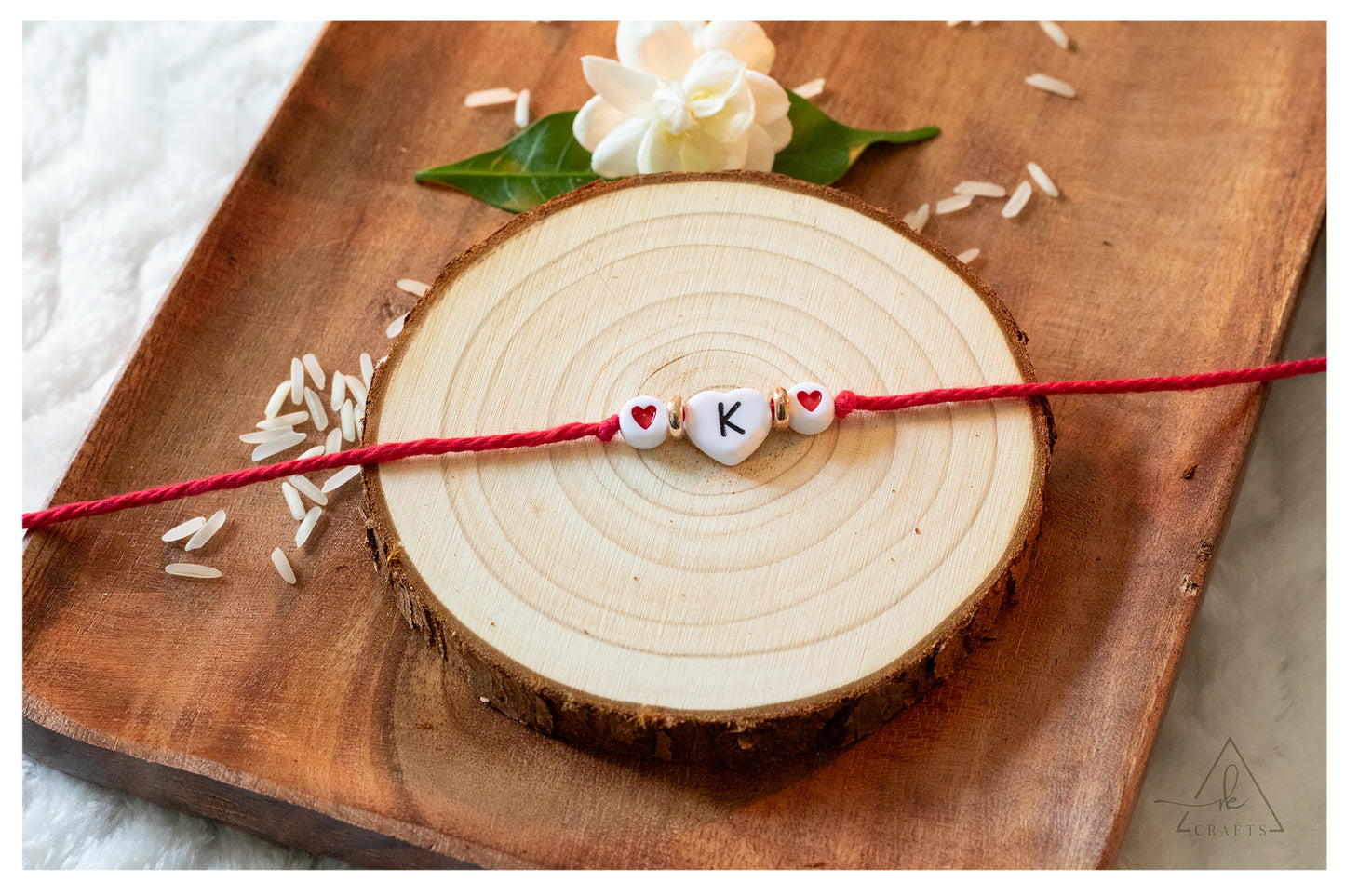 Personalized Initial Rakhi