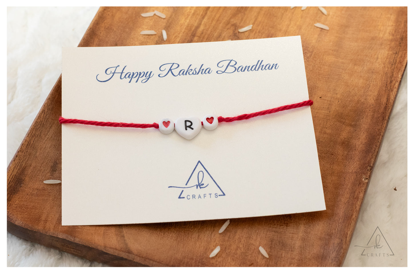 Personalized Initial Rakhi