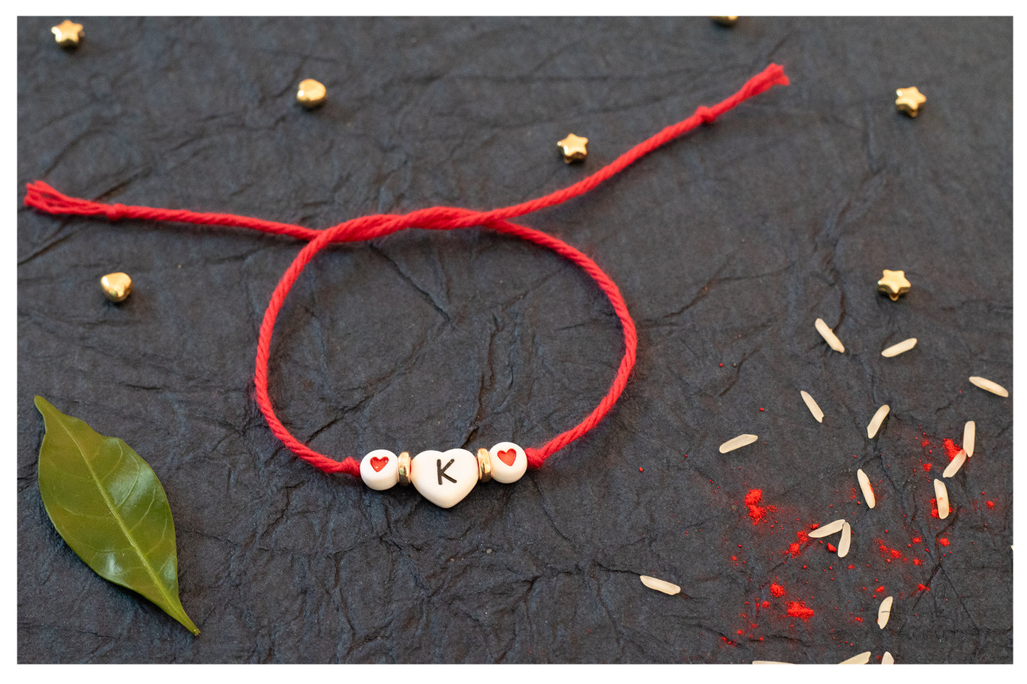 Personalized Initial Rakhi