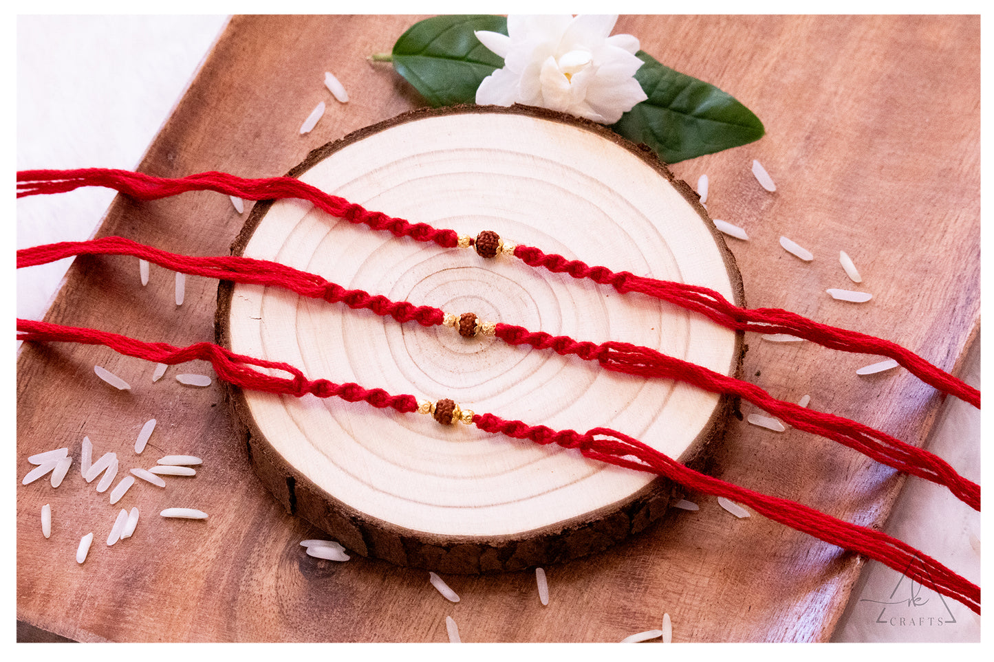 Sacred Rudraksha Rakhi