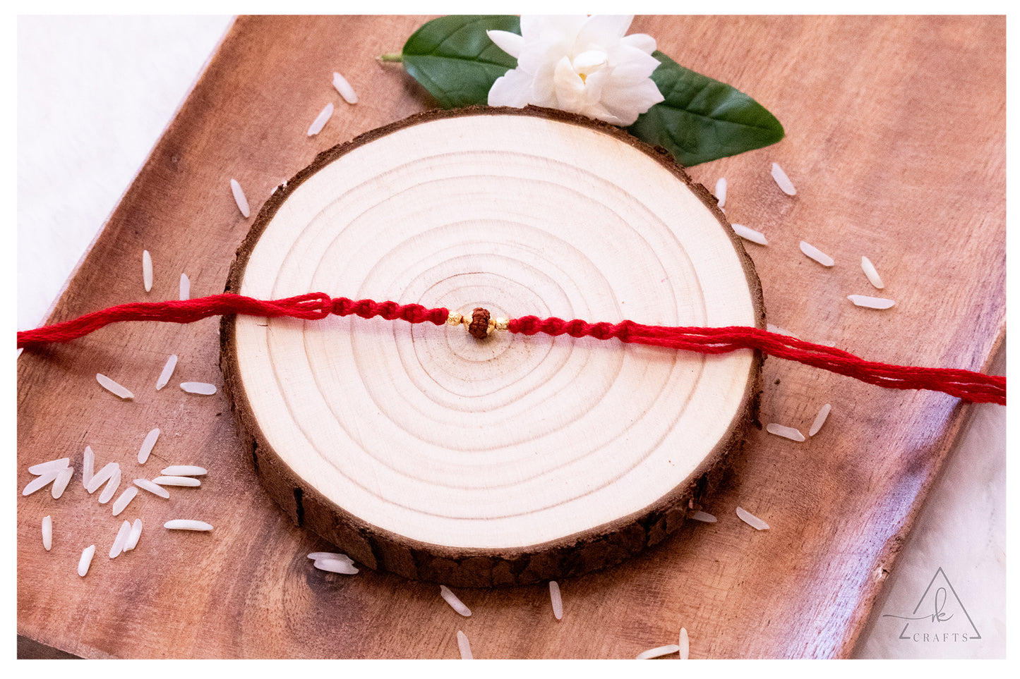 Sacred Rudraksha Rakhi
