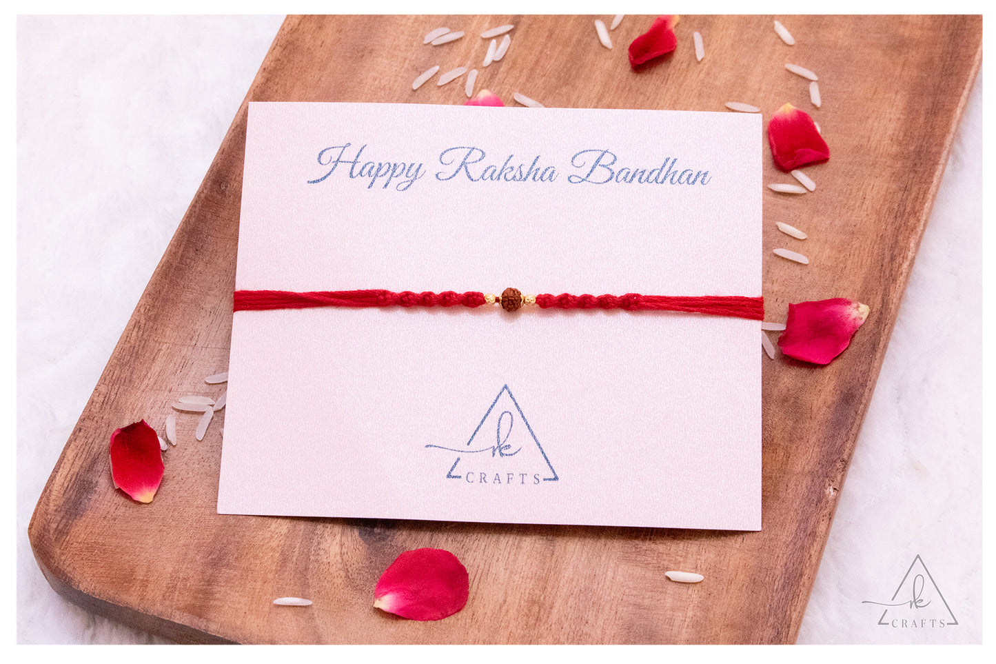 Sacred Rudraksha Rakhi