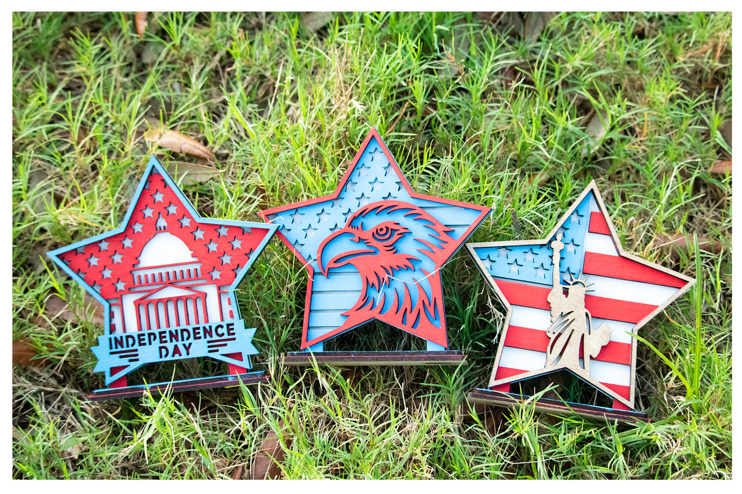 4th of July Star Stand
